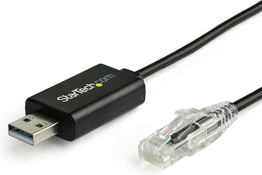 StarTech Καλώδιο USB-A male - RJ45 male 1.8m ICUSBROLLOVR 1τμχ