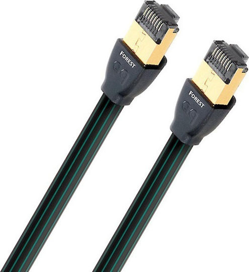 Audioquest U/UTP Кат. 7 (10Gbps) Мрежов Ethernet кабел 0.75m Черен