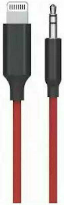 Ezra LA06 3.5mm to Lightning Cable Red 1m (21229)