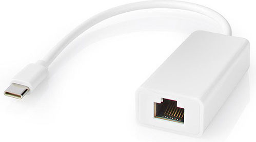 Nedis CCGT64951WT02 Αντάπτορας Δικτύου USB-C με Ενσύρματη Σύνδεση Ethernet
