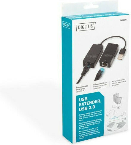 Digitus DA-70141 Αντάπτορας Δικτύου USB με Ενσύρματη Σύνδεση Ethernet