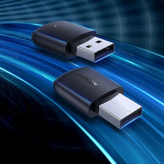 Ugreen AC650 Αντάπτορας Δικτύου USB με Ασύρματη Σύνδεση Wi-Fi 633Mbps