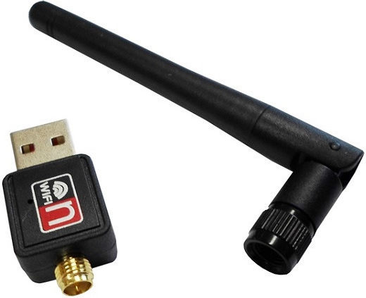 Savio CL-63 Αντάπτορας Δικτύου USB με Ασύρματη Σύνδεση Wi-Fi 150Mbps και Αποσπώμενη Κεραία