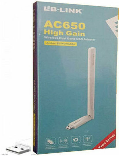 LB-Link BL-WDN650A Adaptor Rețea USB cu Conexiune Wireless Wi-Fi 650Mbps