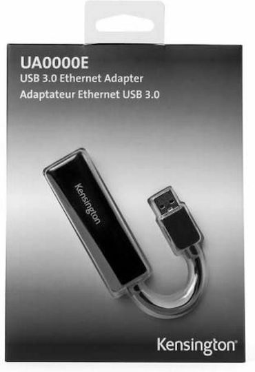 Kensington K33981WW USB Network Adapter with Wired Gigabit Ethernet Connection