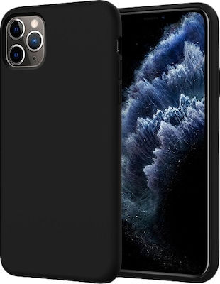 Matt TPU Umschlag Rückseite Silikon Schwarz (iPhone 11 Pro)