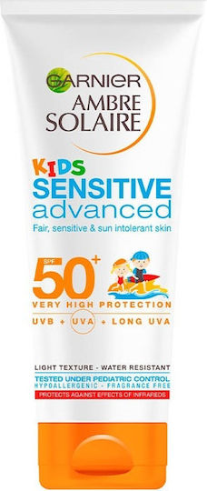 Garnier Ambre Solaire Sensitive Advanced SPF50+ Αδιάβροχο Παιδικό Αντηλιακό Σετ Spray 300ml & Δώρο Sensitive Advanced Kids 200ml