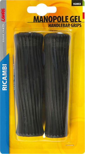 Lampa 9280.2lb L9280.2 Bicycle Handlebar Grips in Black Color