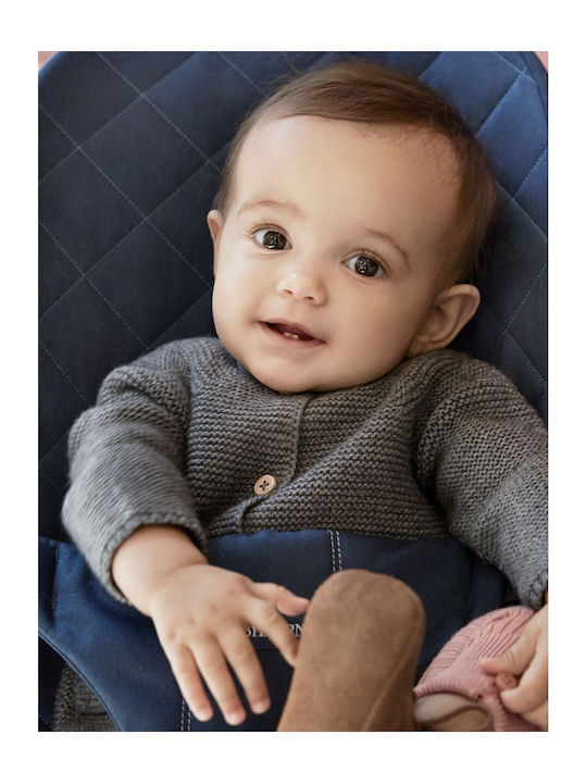 BabyBjorn Manual Baby Relax Bliss Cotton Midnight Blue for Child up to 13kg