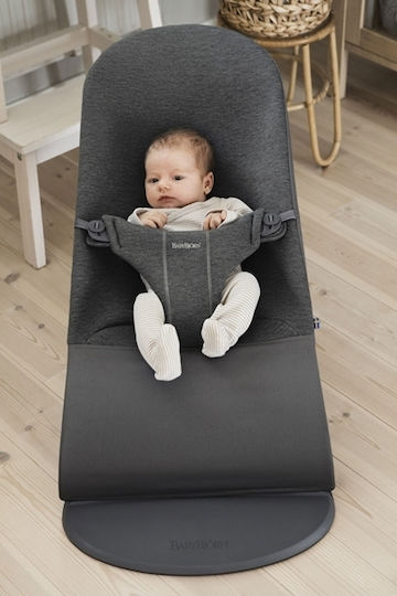 BabyBjorn Χειροκίνητο Relax Μωρού Bliss 3D Jersey Charcoal Grey για Παιδί έως 13kg