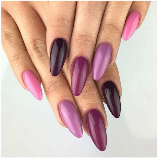 Semilac Classic Ημιμόνιμο Βερνίκι Νυχιών Dark Purple Wine 099 7ml