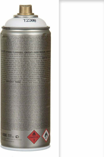 Montana Cans Spray Grundierung Primer Universal mit Metallisch Effekt White 400ml