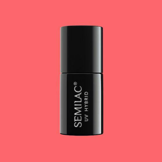 Semilac Classic Semi-Permanent Nail Polish Pink Doll 033 7ml 1pcs