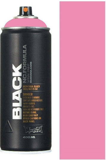 Montana Cans Σπρέι Βαφής BLK με Ματ Εφέ Pink Cadillac 400ml