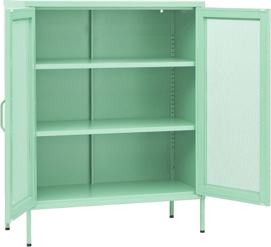 Metallisches Büroaufbewahrungsschublade und -schrank Mint 80x35x101,5cm