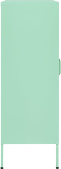Metallisches Büroaufbewahrungsschublade und -schrank Mint 80x35x101,5cm