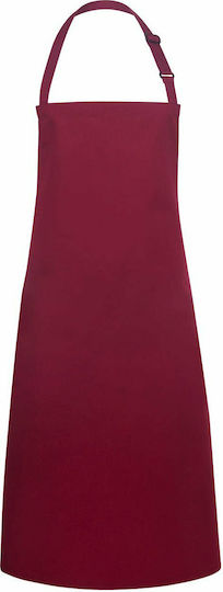Karlowsky Apron Full Body BLS 4 Burgundy