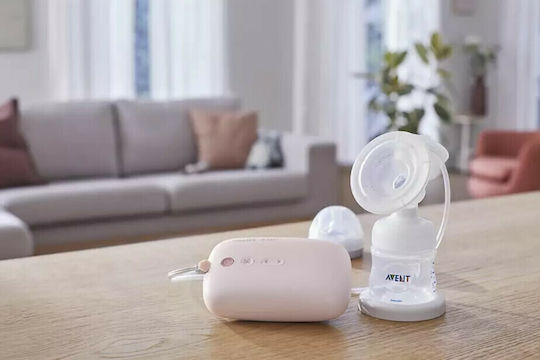 Philips Avent Ηλεκτρικό Μονό Θήλαστρο Ρεύματος Χωρίς BPA Ροζ 125ml