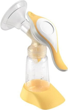 Medela Manual Single Breast Pump Yellow