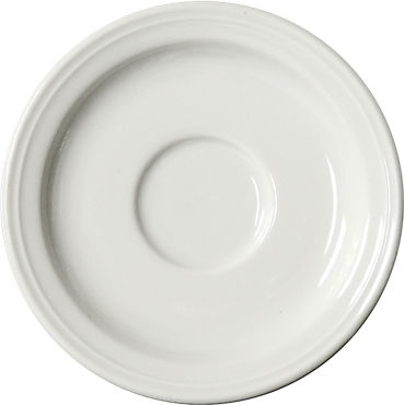 GTSA Cup Saucer Porcelain White (12pcs)