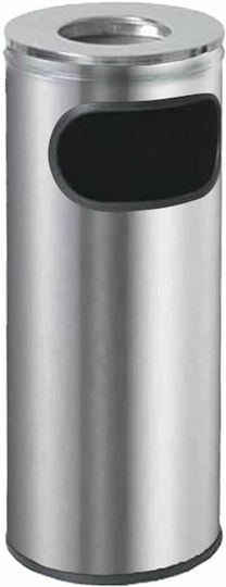 Homestyle Μεταλλικός Κάδος Απορριμμάτων 12lt Inox