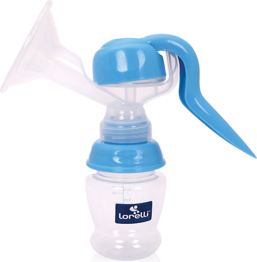 Lorelli Classic Χειροκίνητο Μονό Θήλαστρο Μπλε 150ml