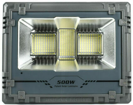 Factory MJ-AW500 Waterproof Solar LED Floodlight 500W Cold White 6500K IP67