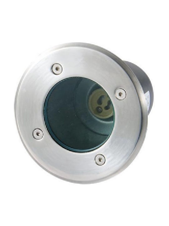 Geyer Spot Boden IP68 Für Lampensockel GU10 Silber