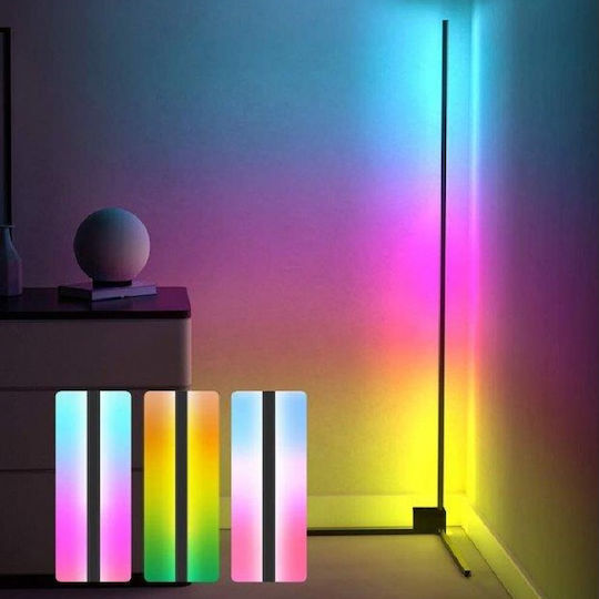 Spot Light Lampa de podea LED Î160xL40cm. cu Lumină RGB 1400lm Negru