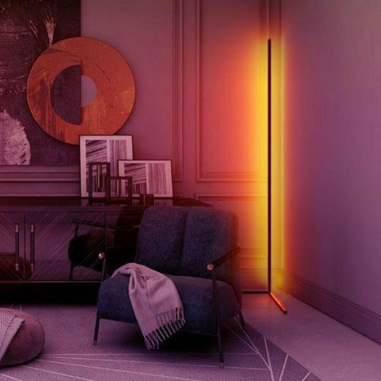 Spot Light Lampa de podea LED Î160xL40cm. cu Lumină RGB 1400lm Negru