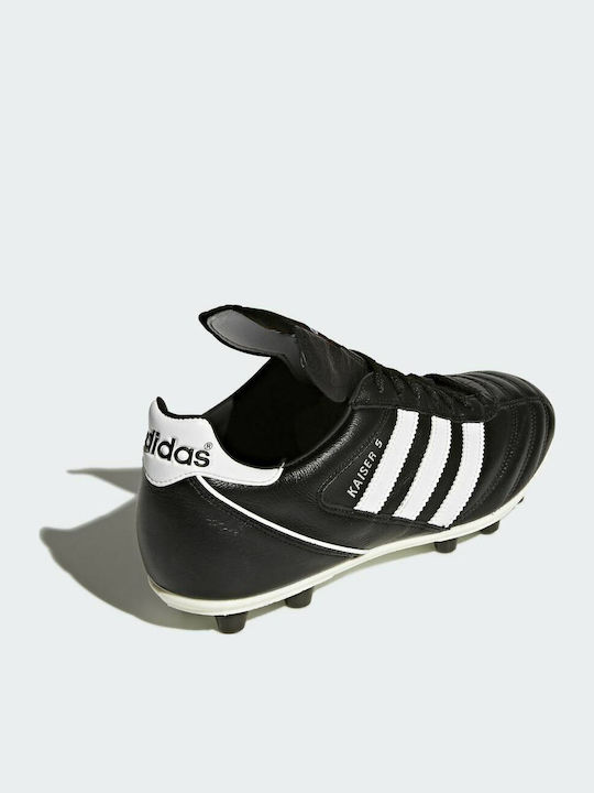 adidas Kaiser 5 Liga Football Shoes with Cleats Black / Footwear White / Red
