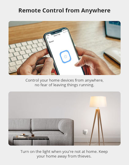 Sonoff S26R2ZBTPF-DE Smart Single Socket with Switch