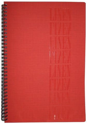 Neohart Spiral Caiet Cu dungi A4 3 de Subiecte Linen 1buc (Culori diverse)