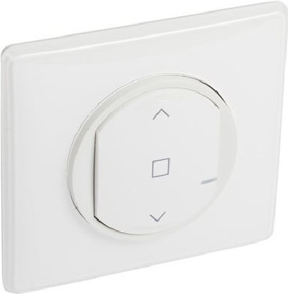 Legrand Celiane Wall-mounted Electrical Wall Switch Wi-Fi Double with White Frame