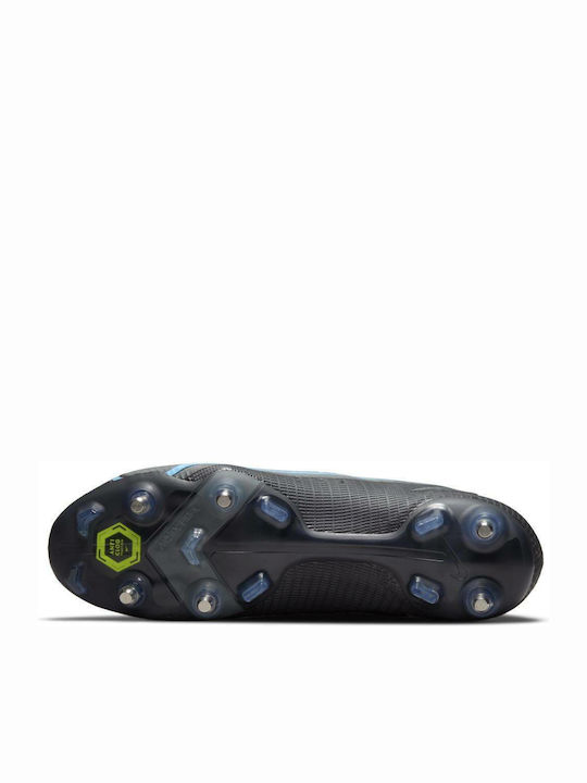Nike Mercurial Superfly 8 Elite AC Футболни Обувки с Бутони Черно / Желязно Сиво Nike Mercurial Superfly 8 Elite AC Футболни Обувки с Бутони Черно / Желязно Сиво