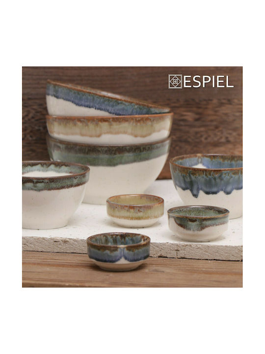 Espiel Essentials Ceramic Cereal Bowl Πράσινο with Diameter 11εκ. 1pcs