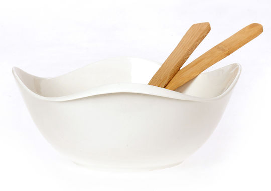 Cryspo Trio Bol Pentru Salată Porțelan Cryspo Trio Bol Pentru Salată Porțelan