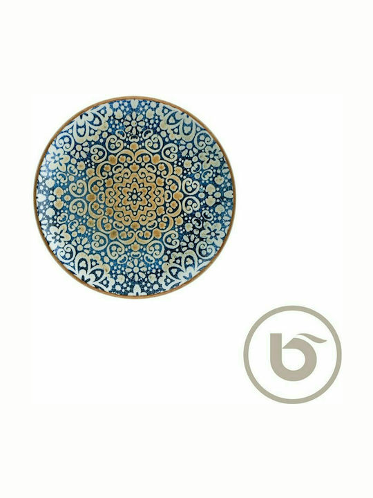 Bonna Alhambra Plate Shallow made of Porcelain Multicolour with Diameter 21cm