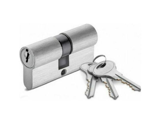 Cisa Cilindru de Încuietoare De Securitate 90mm (30-60) cu 3 Chei Argintiu
