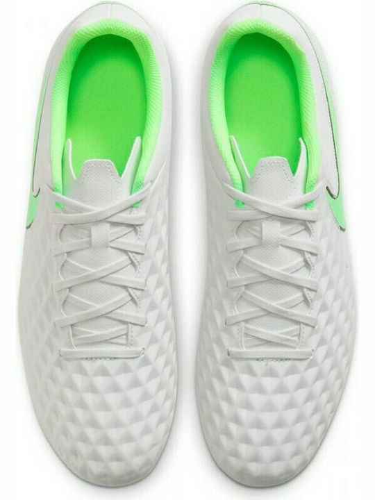 Nike Tiempo Legend 8 Club MG MG Football Shoes with Cleats White
