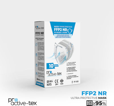 Pro Active-Tex Disposable Protective Mask FFP2 White 50pcs