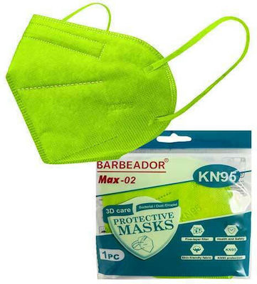 Max Disposable Protective Mask FFP2 Green 1pcs