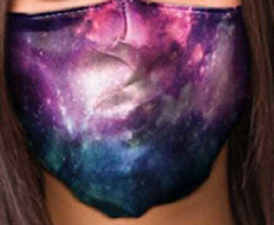 Puckator Reusable Face Covering Large 12+ Ετών Star Gazing 1τμχ
