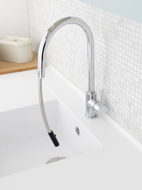 Swiss Aqua Technologies BSD185 Висока Кухненски Смесител Настолен Сребриста