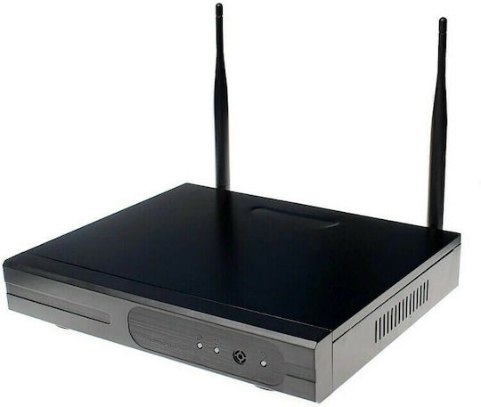 Jortan Surveillance System KS-4NK1-720 4 Cameras Wireless Cameras IP with Recorder NVR