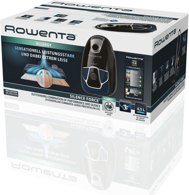 Rowenta RO6899 Прахосмукачка 450W С торба 4.5лт Черна