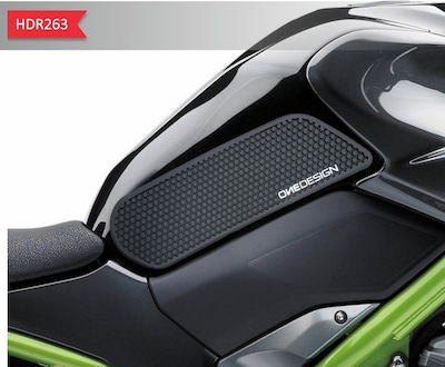 One Design Protecția rezervorului de adeziv Onedesign Partea pentru Kawasaki Z900 2017-2018 Negru