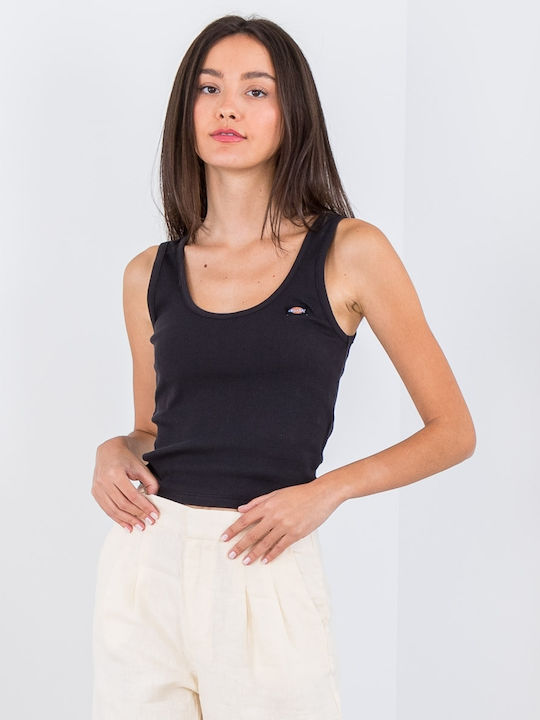 Mapleton Women's Blouse Cotton Sleeveless Black