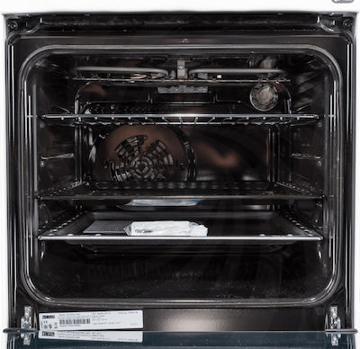 Zanussi ZCE550G1WA Κουζίνα 54lt με Εμαγιέ Εστίες Π50εκ. Λευκή