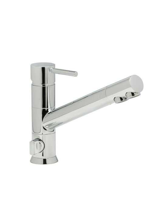 GM Rubinetterie MC420 Kitchen Faucet Counter Silver